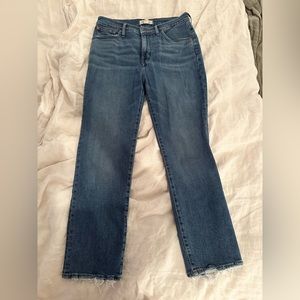Madewell slim Demi boot jeans!